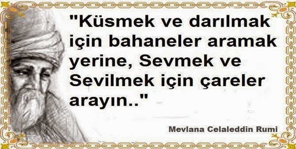 Hz. Mevlana Resimli Sözleri